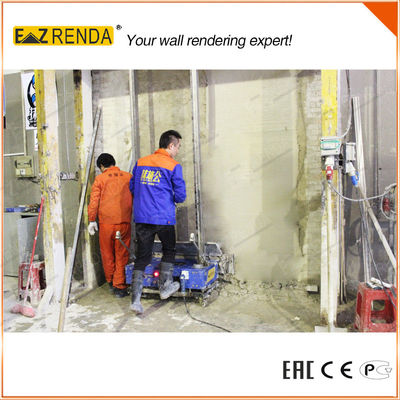 Otomatik Islak Çimento Harcı Ez Renda Rendering Makinesi Küçük Taş
