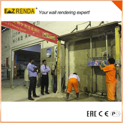 Yüksek hızlı Ez Renda Rendering Makinesi Mix Harç Tek Fazlı