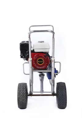 Duvar Tavan için 68Kgs Taşınabilir Benzinli Sprey Sıva Makinesi / Fabrika Ev Projesi Mühendisliği
