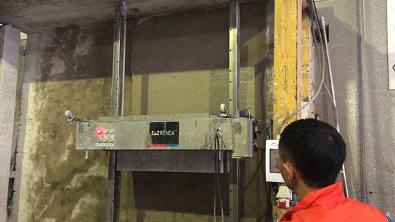 Büyük Harç Tankı Bir Kez Yükleme Sıva Makinesi 1350 * 700 * 500mm