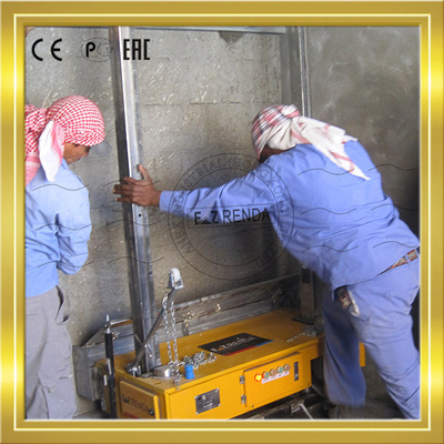 Alçı Sıva Makinesi Otomatik villalar Tek Faz 220V 50HZ / 60HZ 100kg için